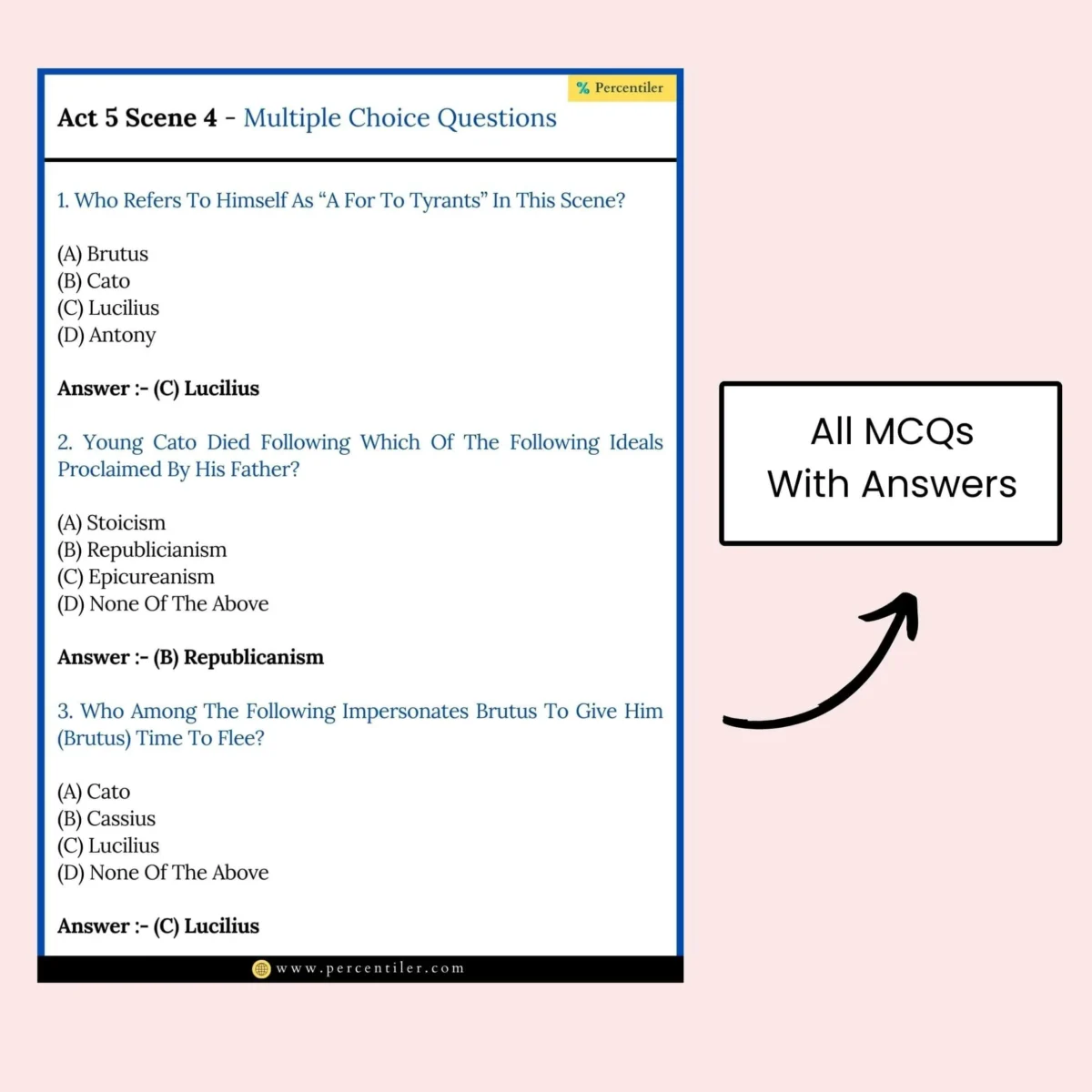 ICSE Julius Caesar Workbook Answers