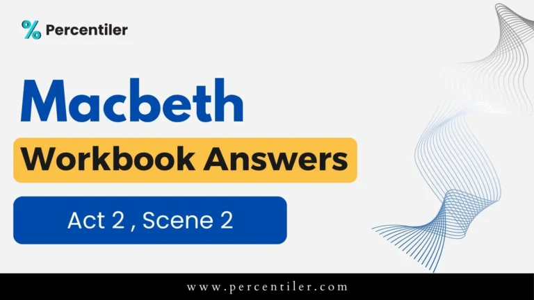 ISC Macbeth Workbook Answers : Act 2 Scene 2