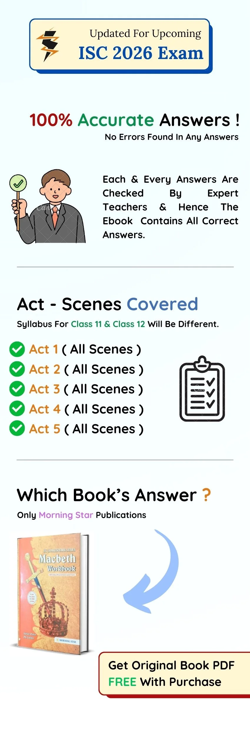 ISC Macbeth Workbook Answers