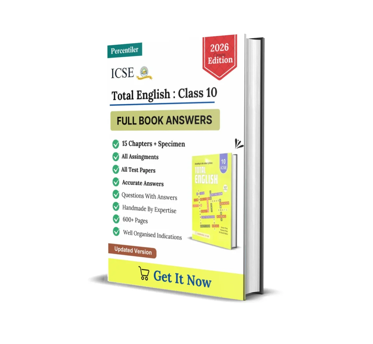 TE C10 Full Solution ICSE Total English Solution Book : Class 10