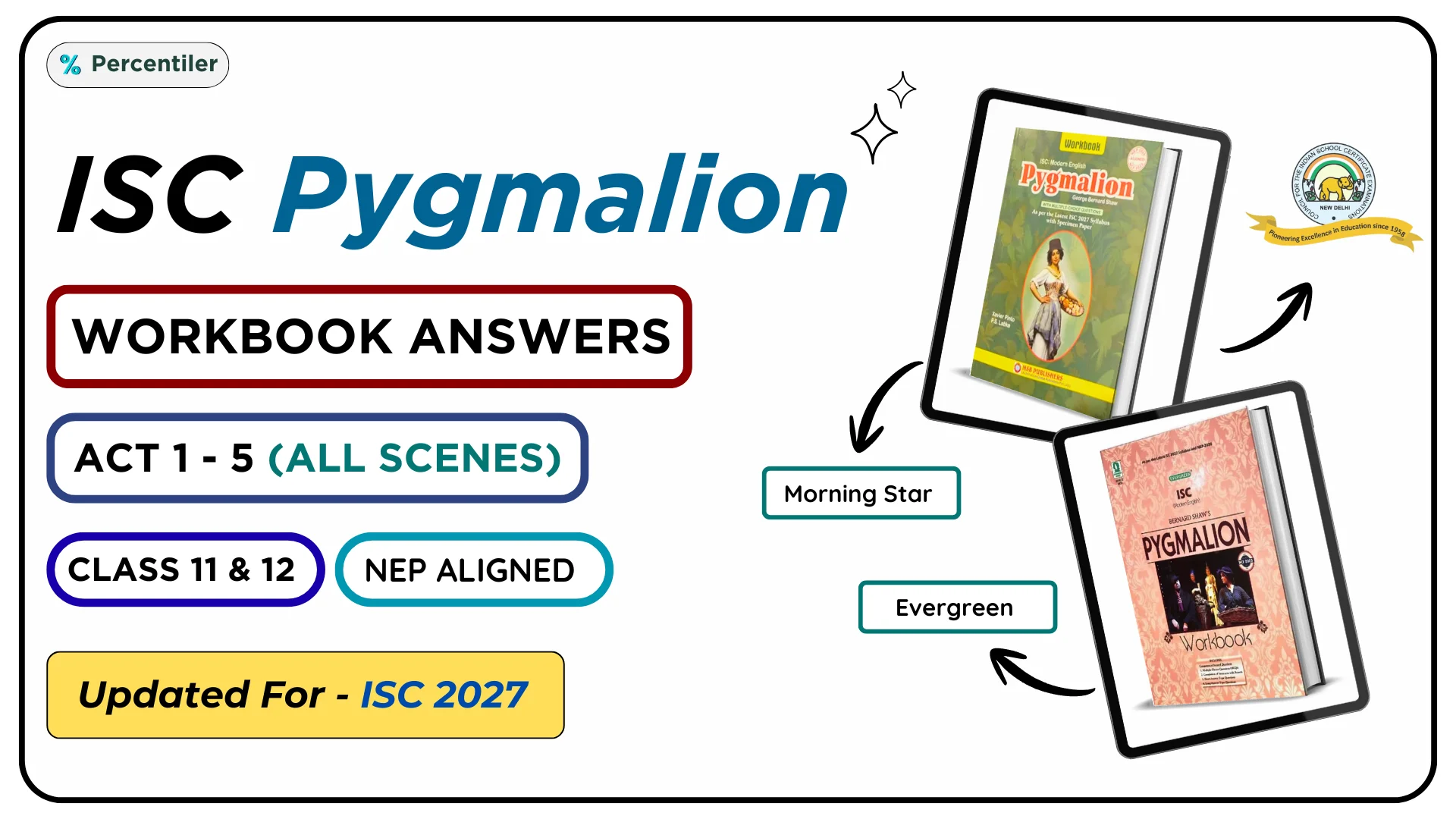ISC Pygmalion Workbook Answers